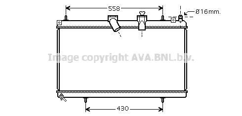 AVA QUALITY COOLING Radiators, Motora dzesēšanas sistēma CN2229